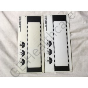 Lbl Set Flat TB Needle Valve ISO Air White/Black Lbl Set Flat TB Needle Valve ISO Air White/Black