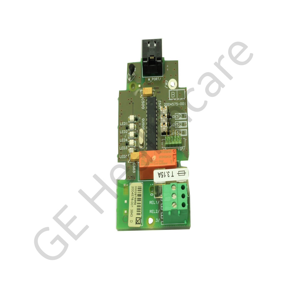 Remote Alarm Board (RAB printed circuit board only) Remote Alarm Board (RAB printed circuit board only)
