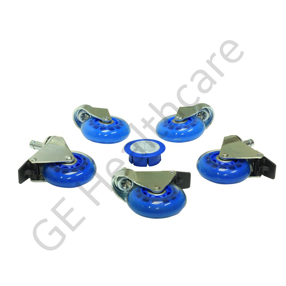 Kit Dinamap Rollstand Casters Set with Anti-Static Drag Kit Dinamap Rollstand Casters Set with Anti-Static Drag