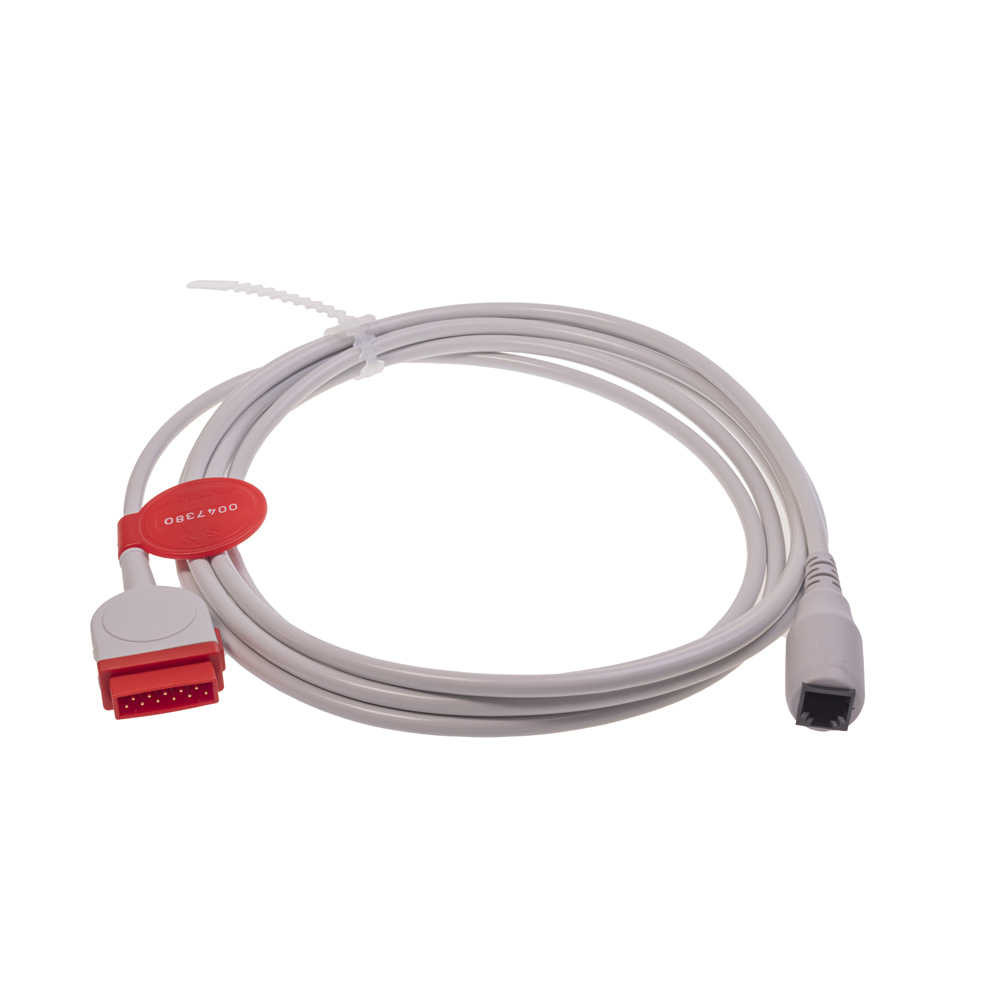 IBP Cable, ICU Medical Transpac-IV, Single, 3.5 m/11.5 ft, 1/pack