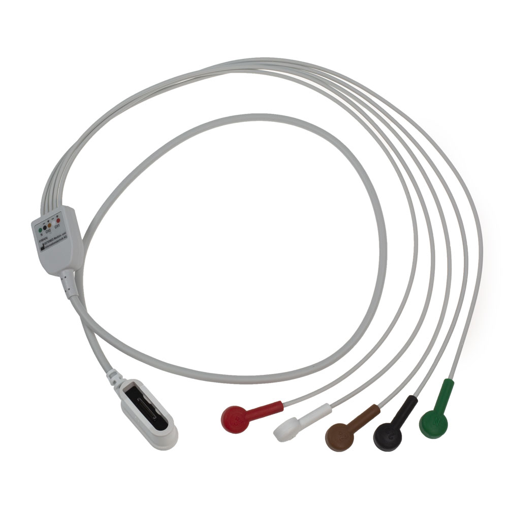 SEER 1000 Leadwire set, 5 leadwire, 2 CH, AHA, 41 in./105 cm, 1/pack SEER 1000 Leadwire set, 5 leadwire, 2 CH, AHA, 41 in./105 cm, 1/pack
