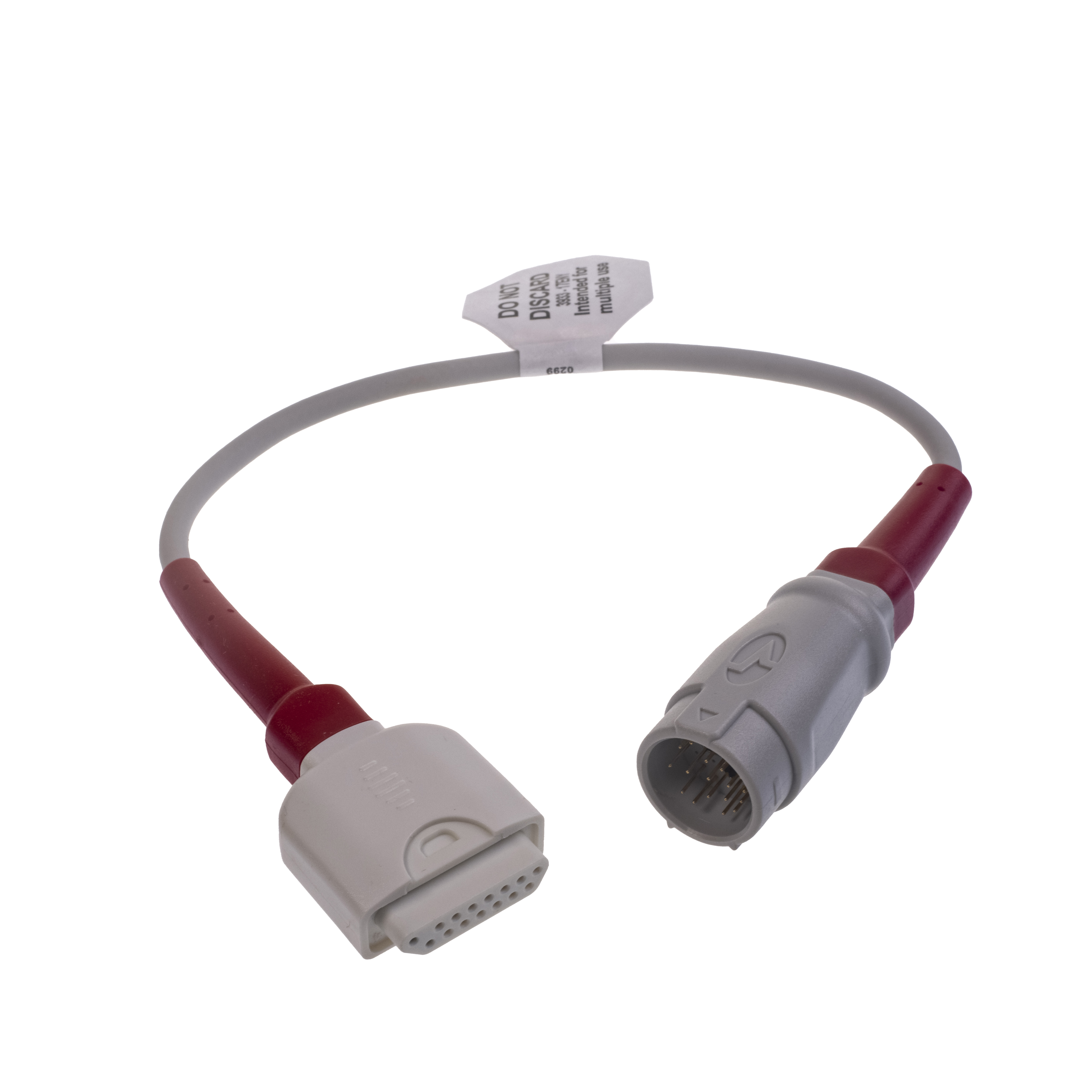 Masimo 25-pin RC-1 M-LNCS cable, 1 ft, 1/pack