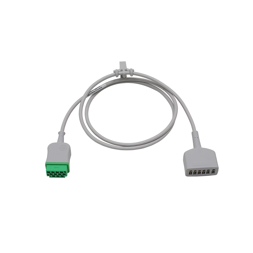 ECG Trunk Cable, 6-lead, AHA, 1.2 m/4 ft., 1/pack ECG Trunk Cable, 6-lead, AHA, 1.2 m/4 ft., 1/pack