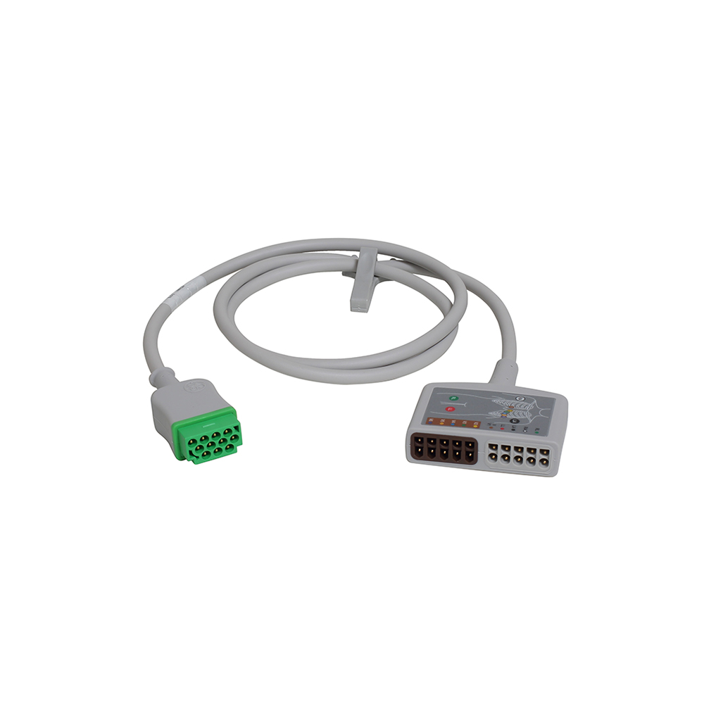 ECG Trunk Cable, 12-lead, IEC, 3.6 m/12 ft. ECG Trunk Cable, 12-lead, IEC, 3.6 m/12 ft.