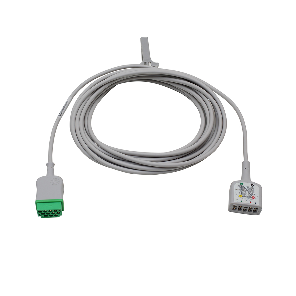 ECG Trunk Cable, 3/5-lead, IEC, 6 m/20 ft. ECG Trunk Cable, 3/5-lead, IEC, 6 m/20 ft.