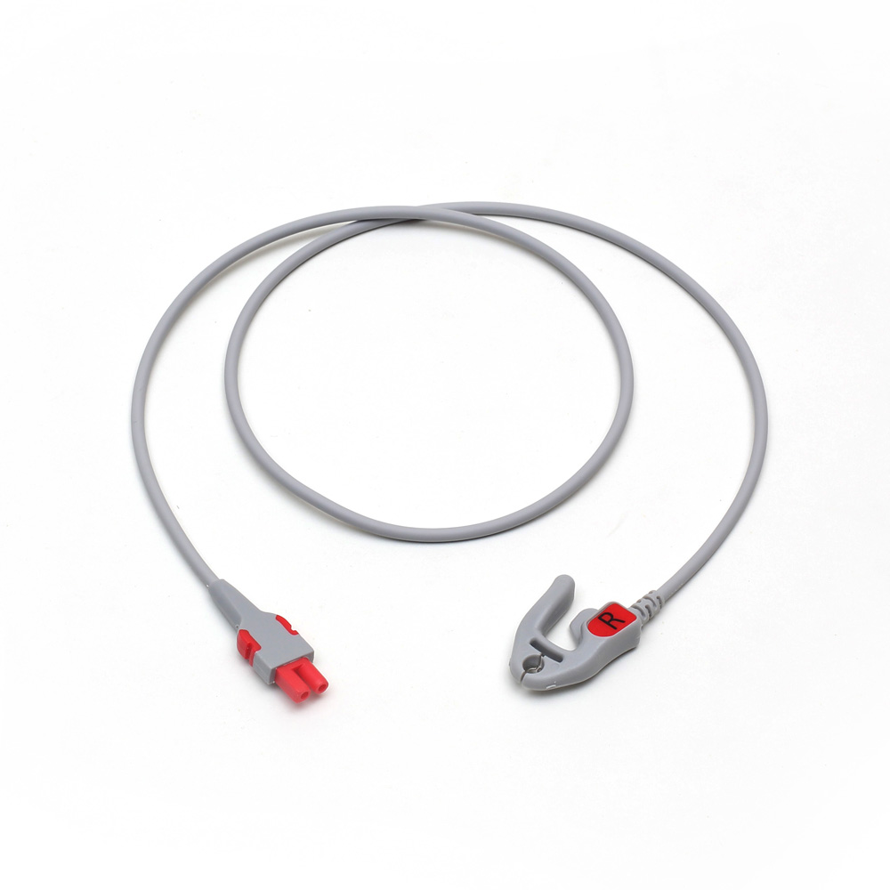 Replacement ECG Leadwire, grabber, RED R,  IEC, 74 cm/ 29 in, 1/pack