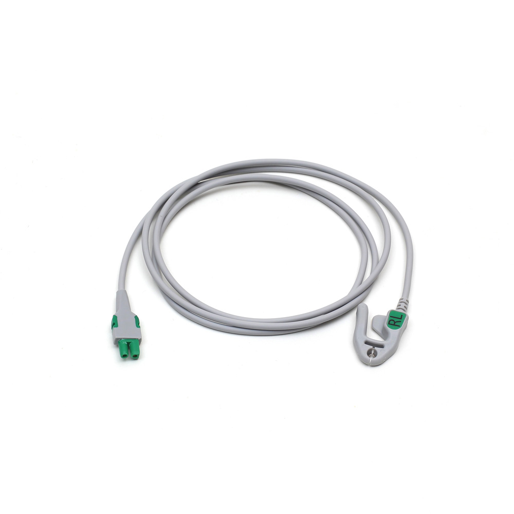 Replacement ECG Lead Wire Grabber Green RL, AHA,130 CM/51 IN, 1/pack Replacement ECG Lead Wire Grabber Green RL, AHA,130 CM/51 IN, 1/pack