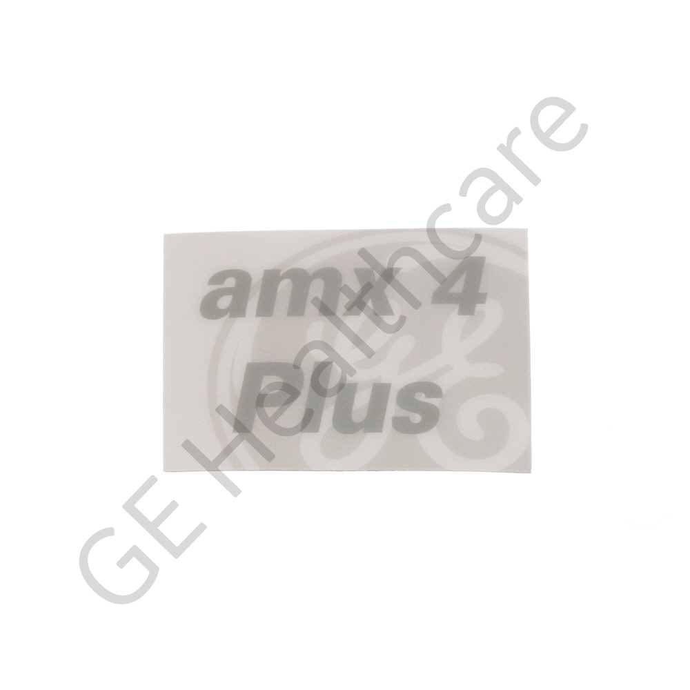 Label for Side of AMX4 Plus Collimator AMX4+ Label for Side of AMX4 Plus Collimator AMX4+