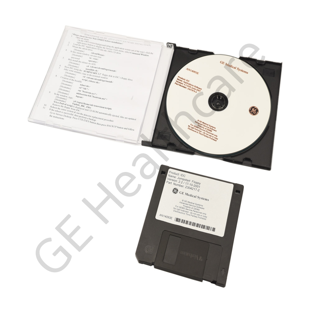 Mammography-IDC 4.2.6 DS Software Backup Kit