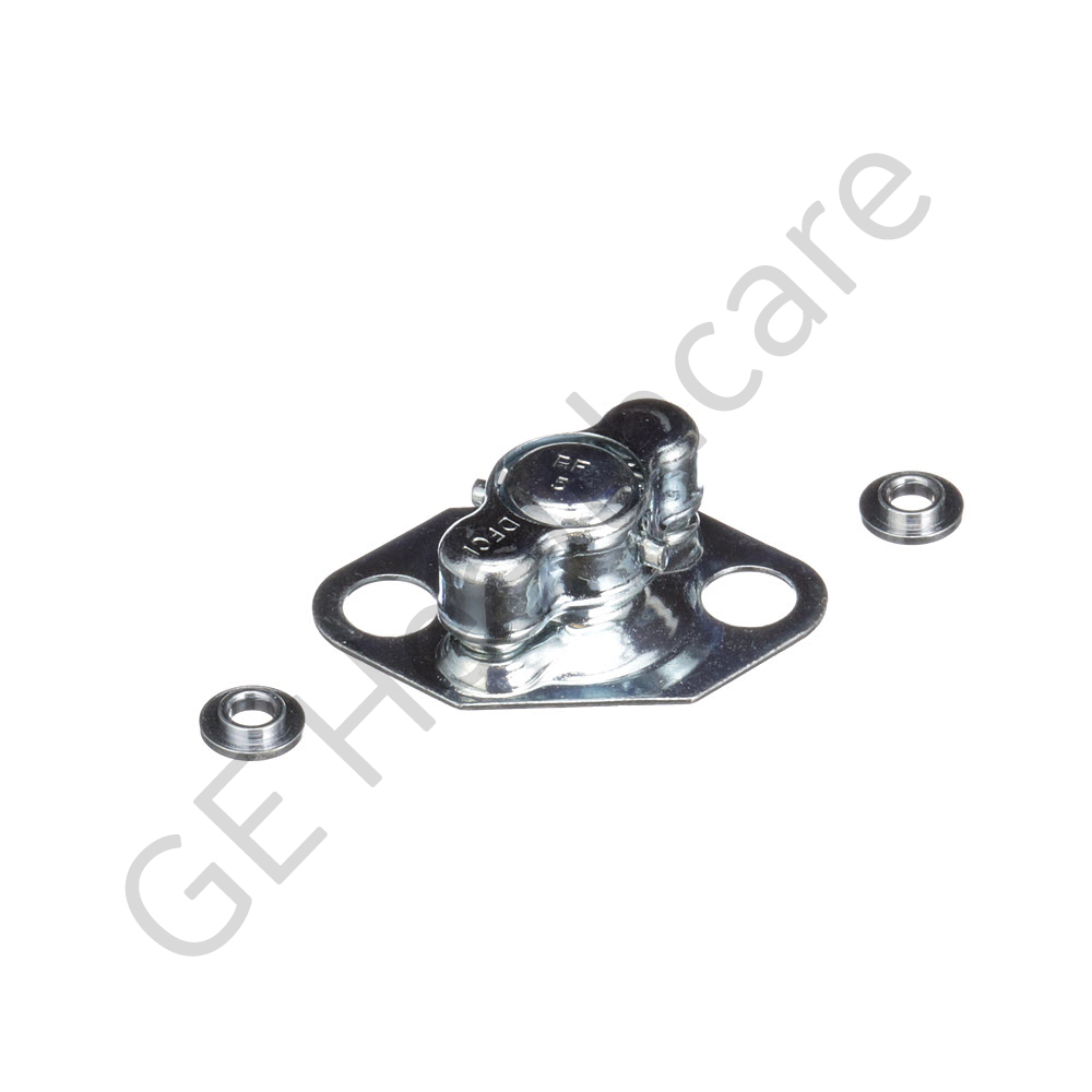1/4 Turn Receptacle Fastener with Two Spacers 1/4 Turn Receptacle Fastener with Two Spacers