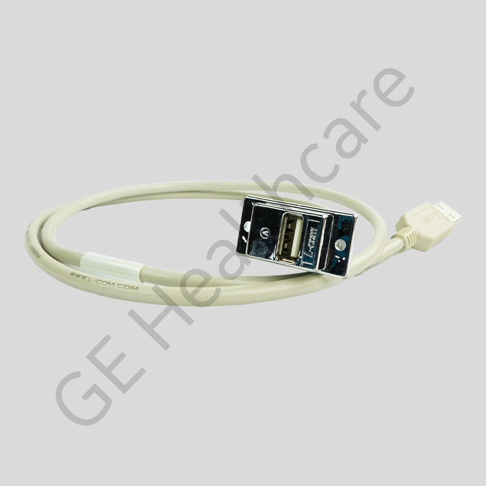 Cable USB Bulkhead USB-AF to USB-AM x 3ft LG