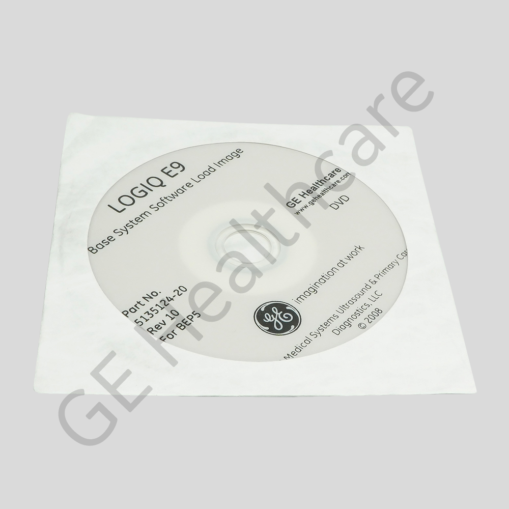 Base Image Load BEP5 LOGIQ E9 System Software Base Image Load BEP5 LOGIQ E9 System Software