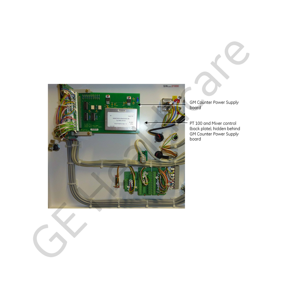 PT100 Ampl. and Mixer Control Board assembly CE/EMC
