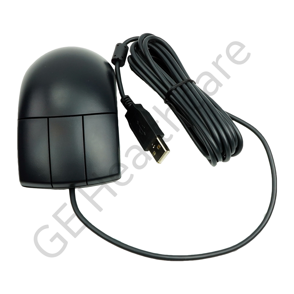 Black 3 Button EMC Enhanced USB Optical Mouse