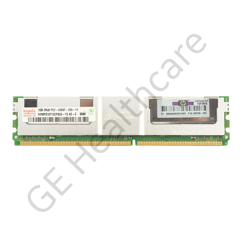 Single 1GB FBD DDR2-667 Registered ECC DIMM 5183547-20UU