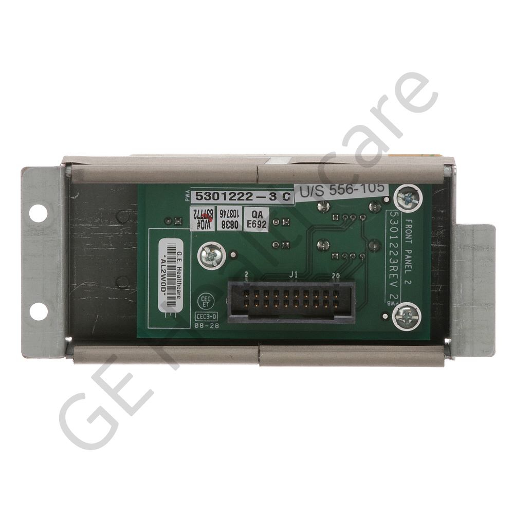 BEP FRONT PANEL ASSEMBLY WITHOUT USB, FREY 5301222-3
