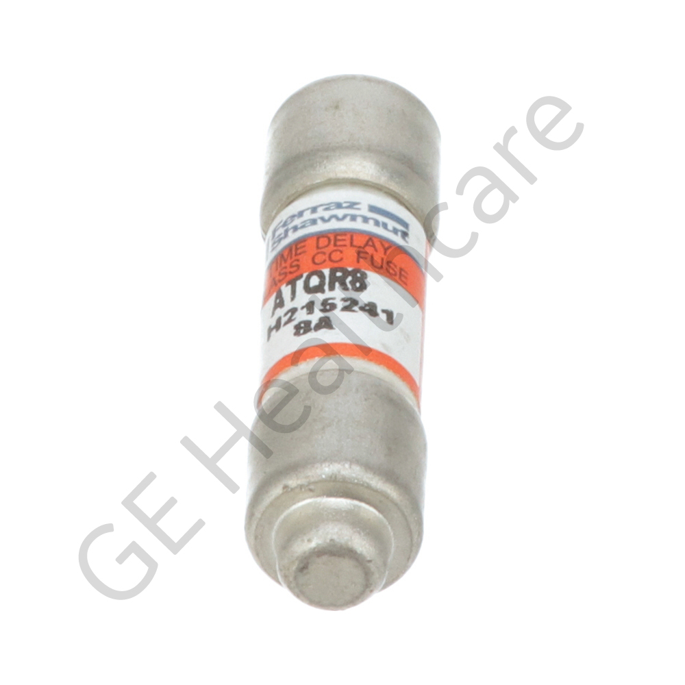 Protection Fuse 8A Time Delay 300V DC 600V AC Cartridge