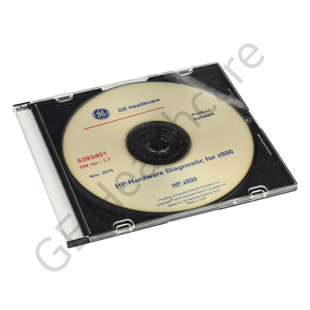 HP Hardware Diagnostic CD for Z800