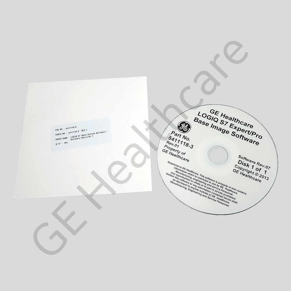 LOGIQ S7 Base System Software - Software Revision 7 LOGIQ S7 Base System Software - Software Revision 7