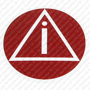 Emergency Stop (E-STOP) Warning Label for RICM I