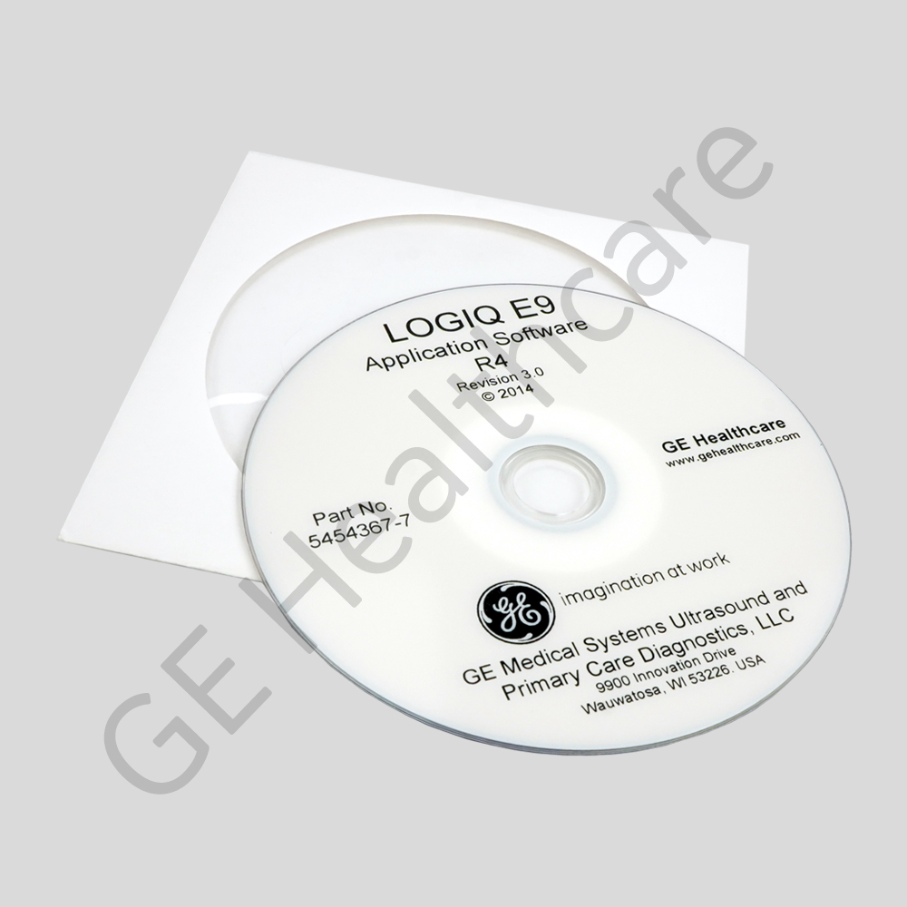 LOGIQ E9 Application Software Version R4 Revision 3.0 5454367-7