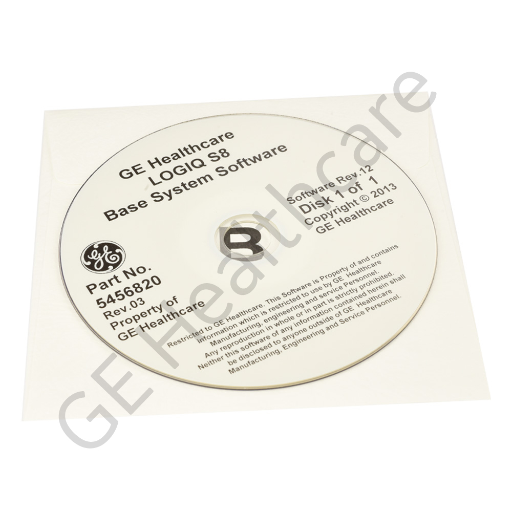LOGIQ S8 R2 Base System Software 5456820 LOGIQ S8 R2 Base System Software 5456820