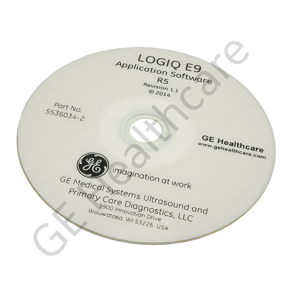 LOGIQ E9 Application Software Version R5 Revision 1.1 LOGIQ E9 Application Software Version R5 Revision 1.1