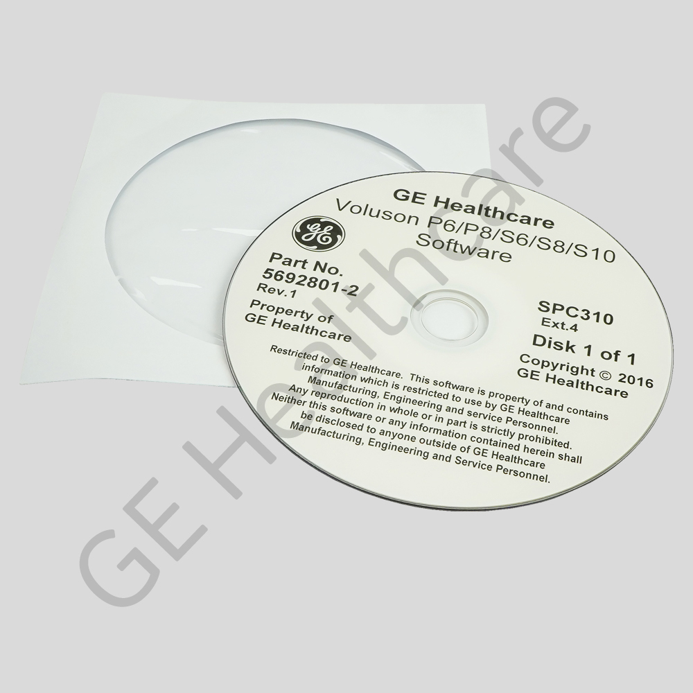 System DVD of Voluson P6 P8 S6 S8 S10 Software SPC310 EXT.4 System DVD of Voluson P6 P8 S6 S8 S10 Software SPC310 EXT.4