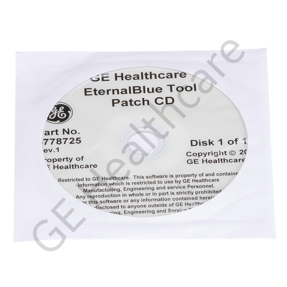 EternalBlue Tool patch CD for Voluson Product EternalBlue Tool patch CD for Voluson Product