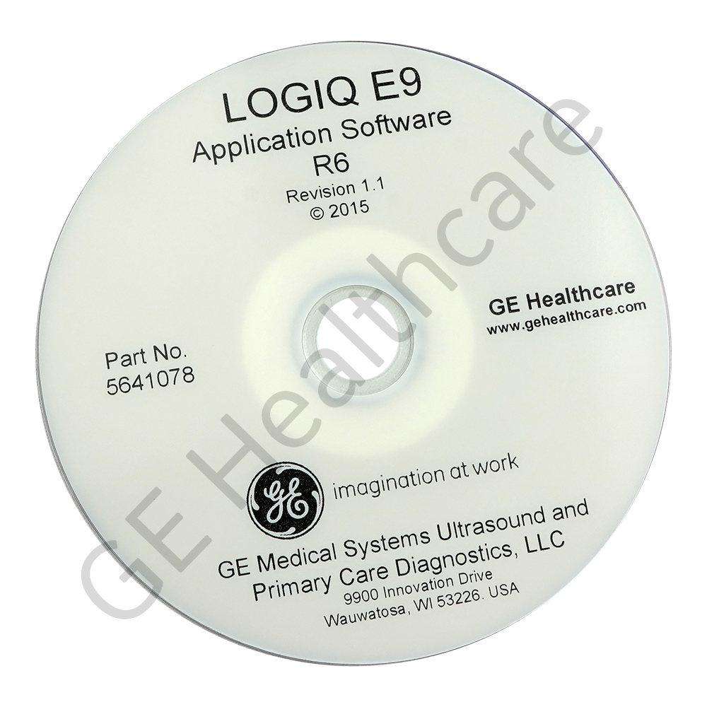 LOGIQ E9 Ichiro Version R6 Revision 1.1 Application Software