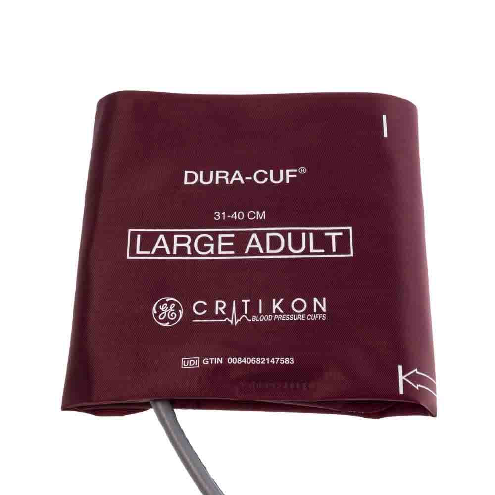 Dura-cuf, Large Adult,1 TB, Wine, Bayonet (box of 5) Dura-cuf, Large Adult,1 TB, Wine, Bayonet (box of 5)