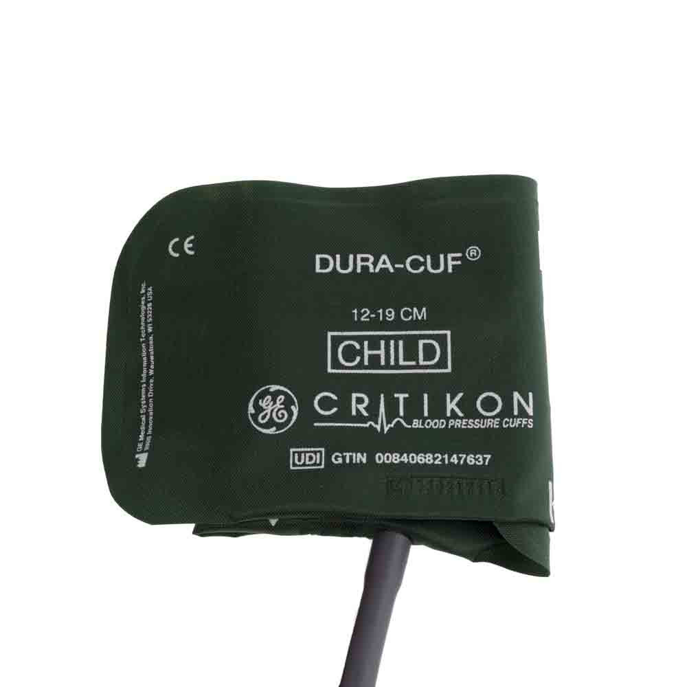 Dura-cuf, Child, 1 TB, Green, Bayonet (box of 5)) Dura-cuf, Child, 1 TB, Green, Bayonet (box of 5))