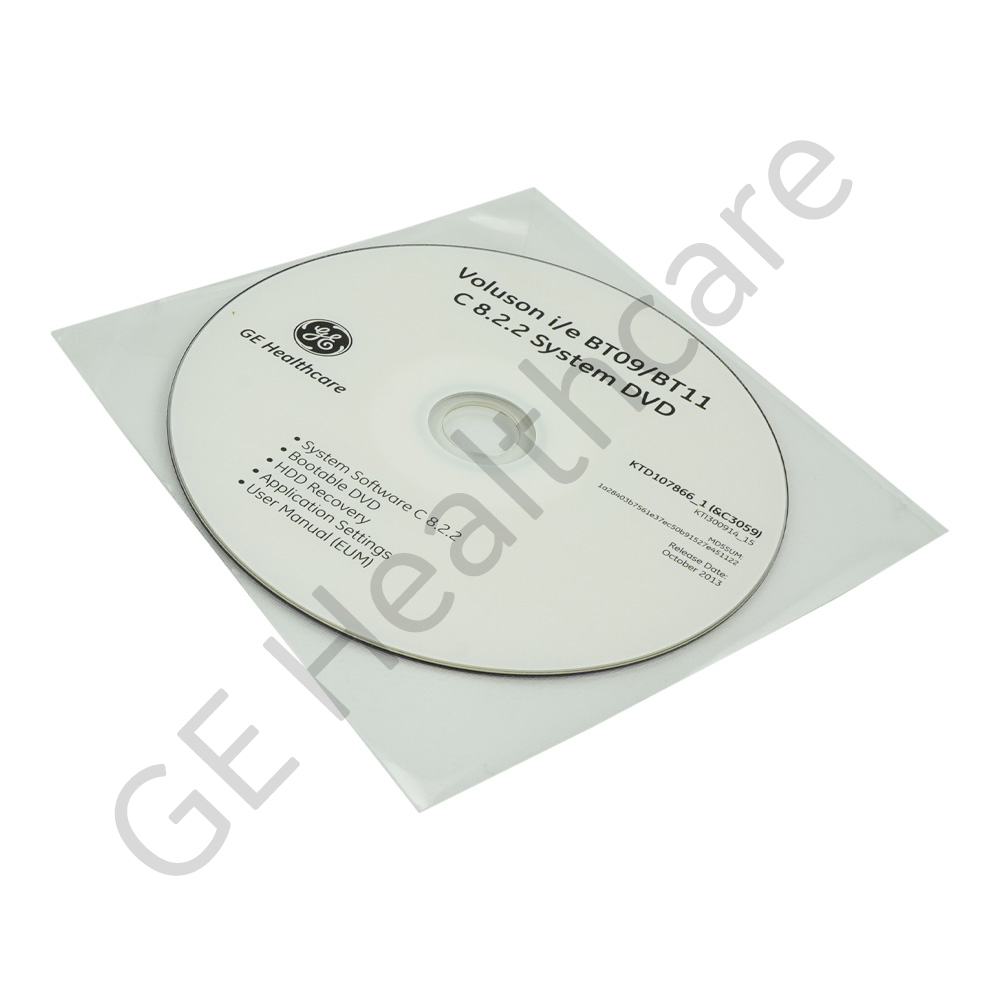 System DVD Voluson I/E 8.2.2