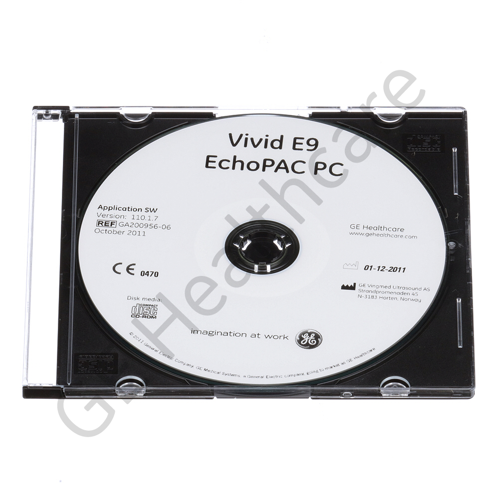 Vivid E9 and Echopac PC Application Software v.110.1.7 Vivid E9 and Echopac PC Application Software v.110.1.7