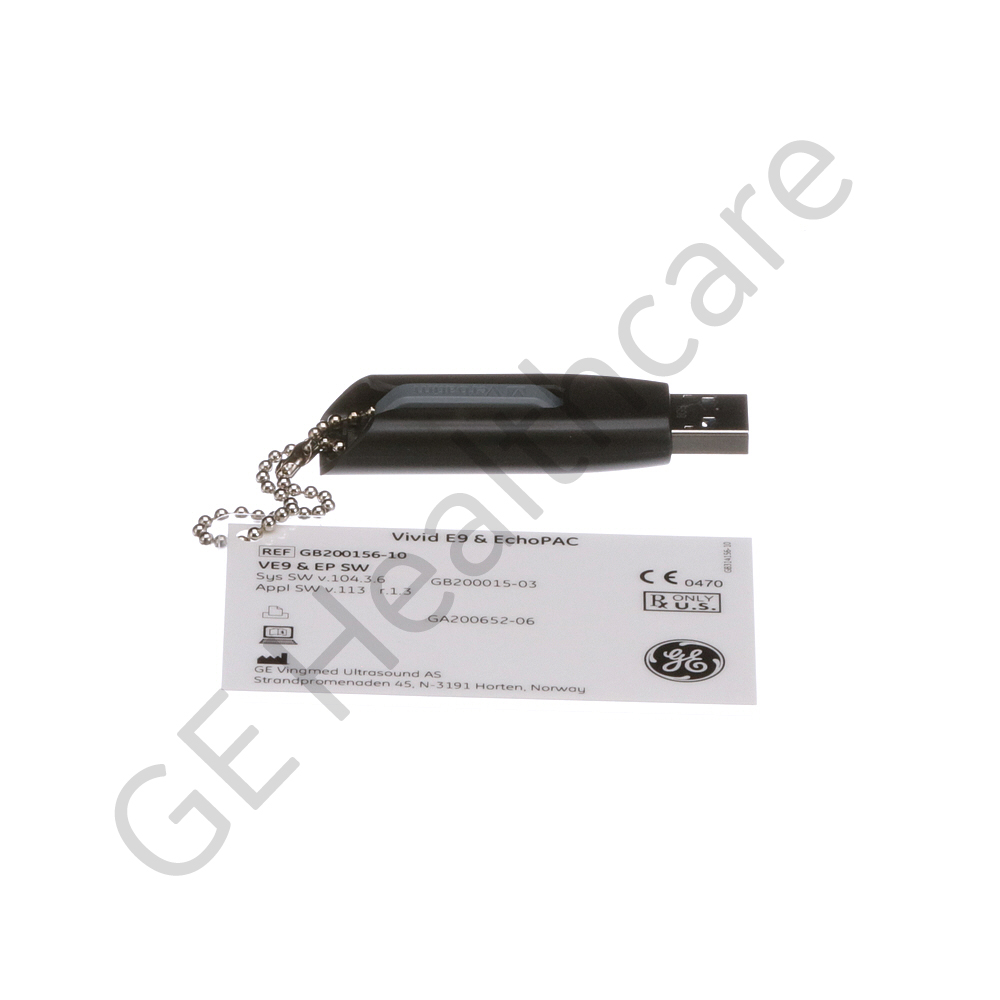 UFD Vivid E9 EchoPAC BT13 Software UFD Vivid E9 EchoPAC BT13 Software