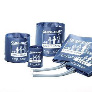 CLINI-CUF, Large Adult, 2-Tube, Subminiature connector, 31-40 cm